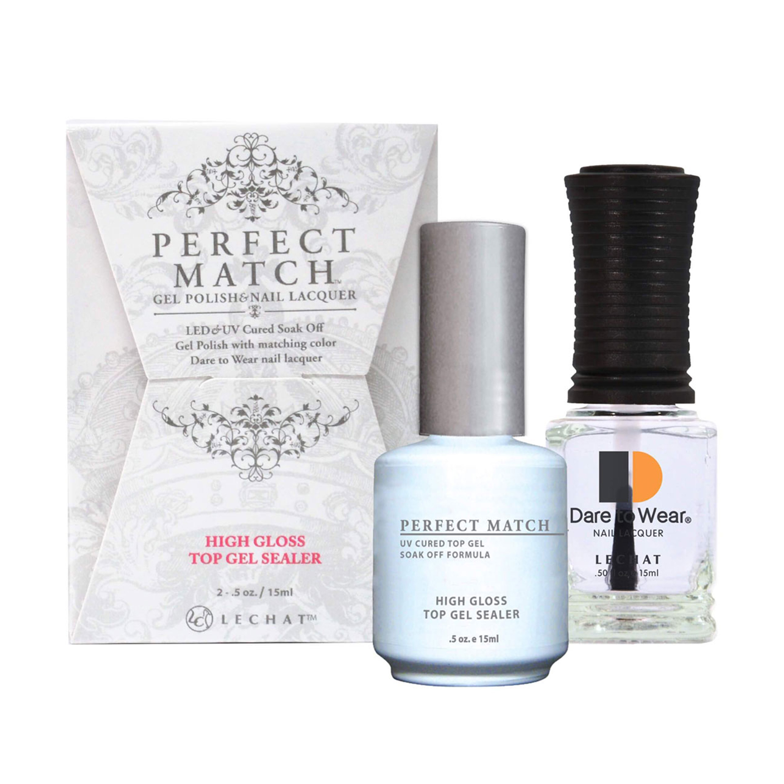 Top Gel Sealer Soak off Gel Nail Polish UV /LED Gel Polish High Gloss PMT03 Master Your Beauty