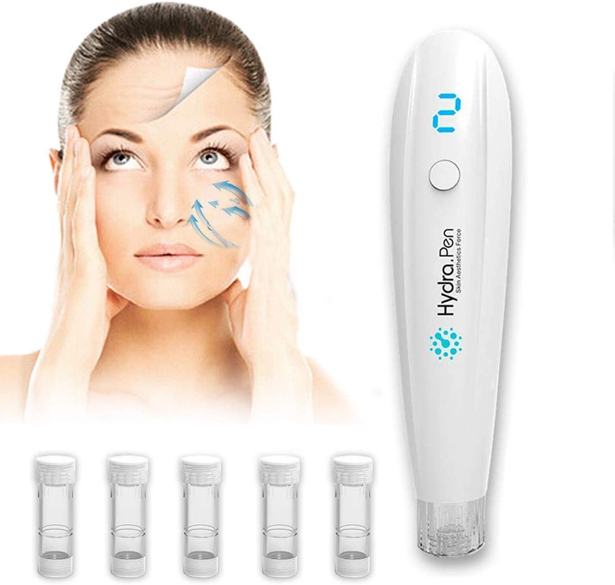 Professional Microneedling Electric Dermapen H2 Hydra Pen Automatic ...