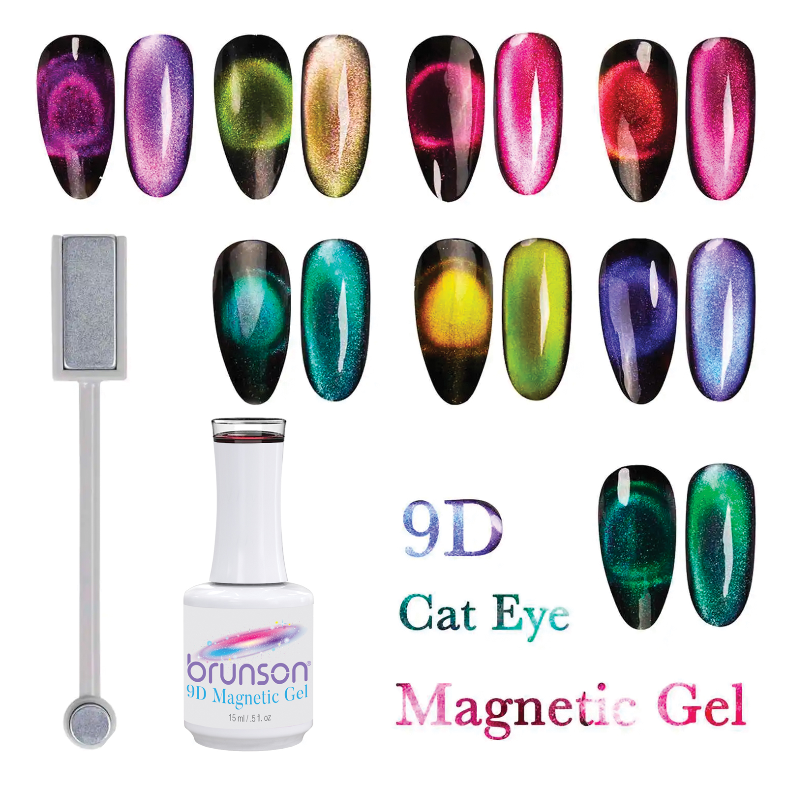 OEM ODM Diamond Crystal Cat Eye Gel Nail Polish Long Lasting Eco-Friendly -  China UV Gel and Gel Polish price | Made-in-China.com