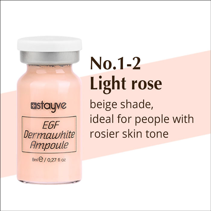 Stayve BB Glow 1-2 Light Rose Dermawhite Ampoule