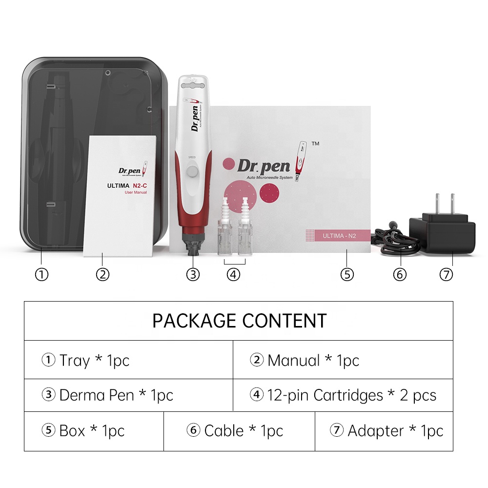 Dr. Pen Ultima N2 Professional Microneedling Pen Wireless Electric Skin ...