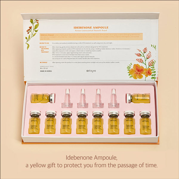 Ampoule Visage Sidmool Idebenone 32ml - 2000 Ppm - Anti-rides & Éclat - Corée Du Sud - Neuf