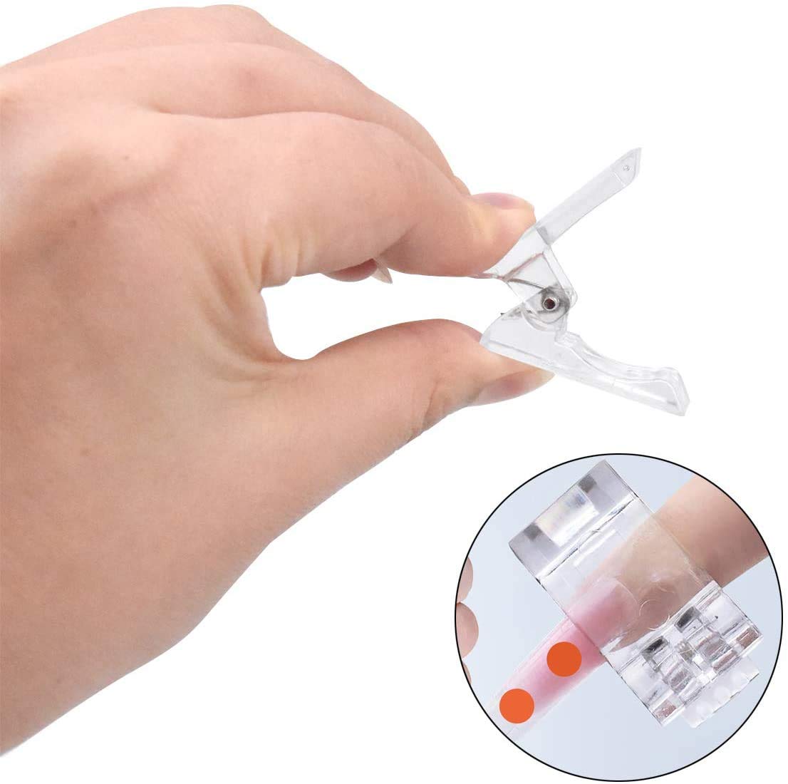 Trati 30Pcs Polygel Nail Clips Kit: Nail Tips Clip for Quick Building  Polygel nail forms Nail clips for polygel Finger Nail Extension UV LED  Builder Clamps Manicure Nail Art Tool : 