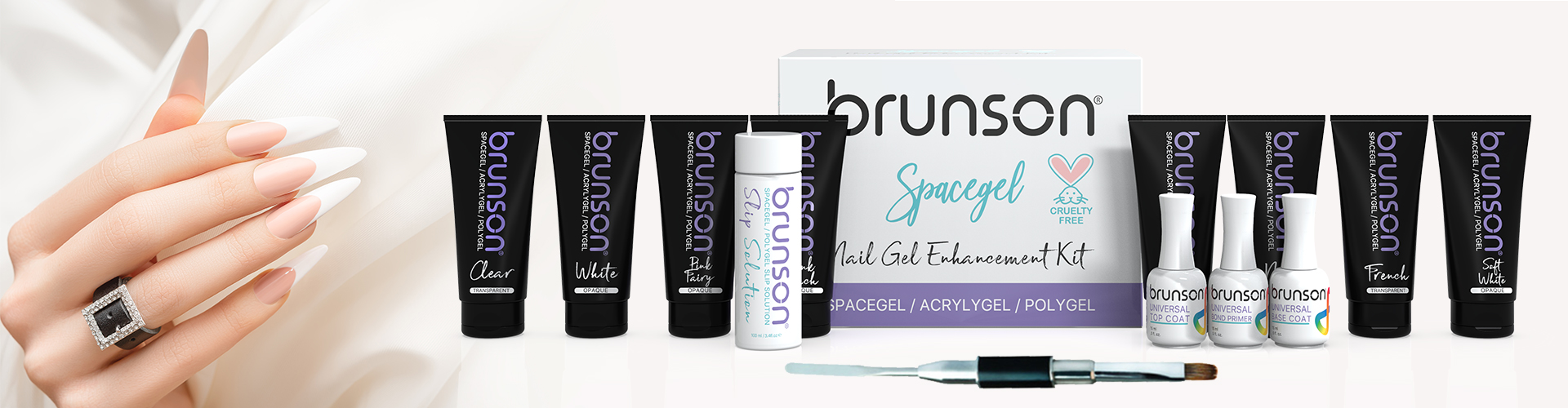 poly gel nail extension