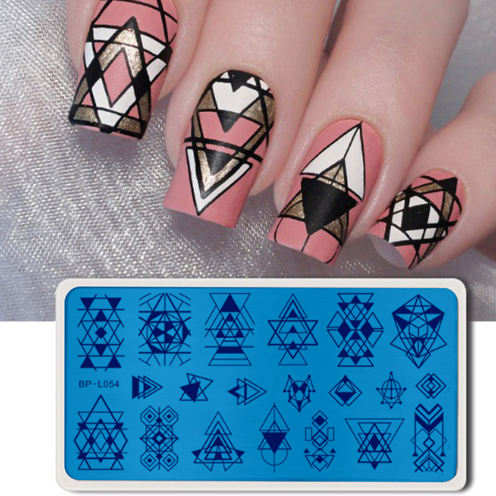 Whats Up Nails - Moroccan Vinyl Stencils for Nail Art Design (2 Sheets, 24  Stencils Total) : Amazon.in: Beauty
