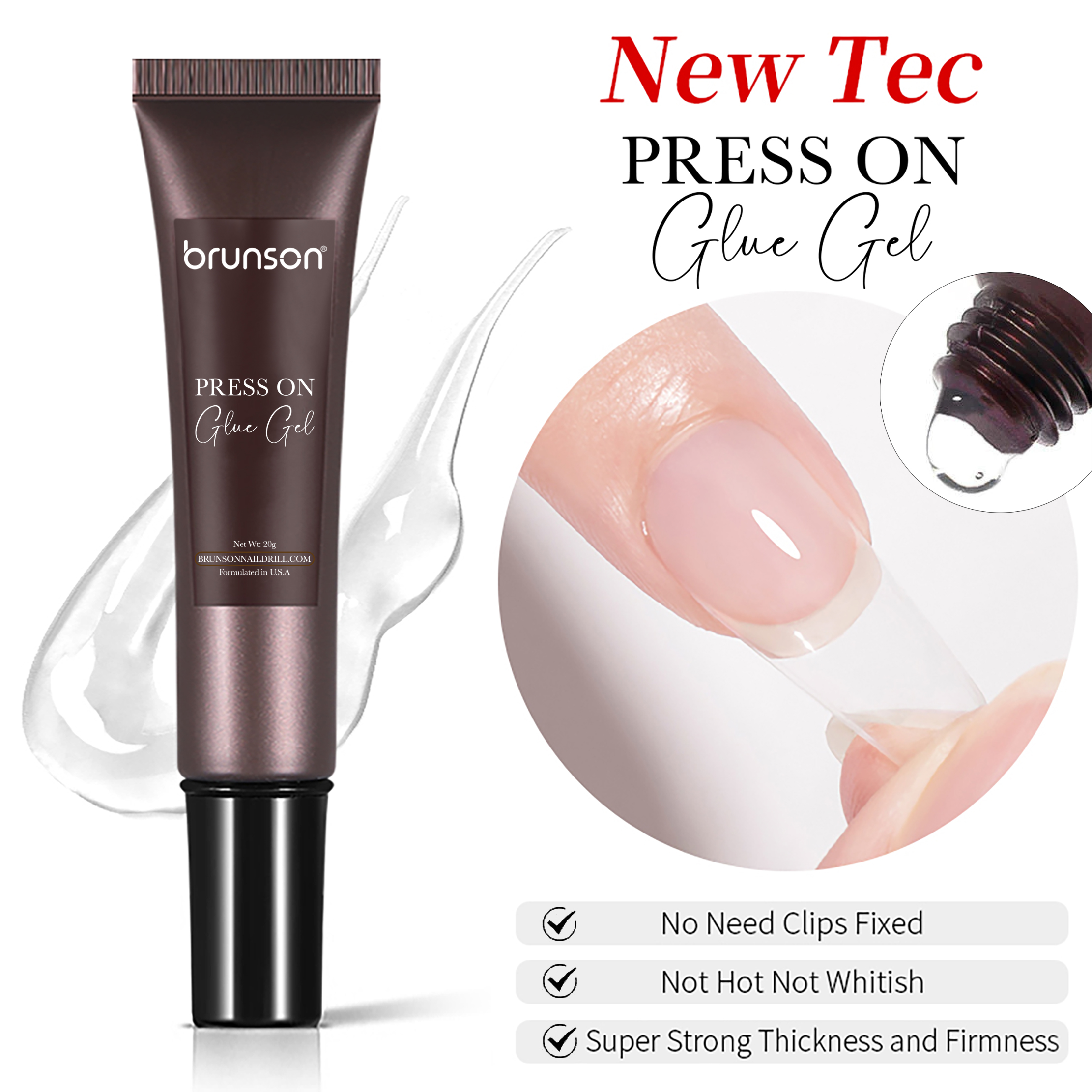 Soft gel press on nails Nail Tips Glue Soft Gel Press On Nails Tips