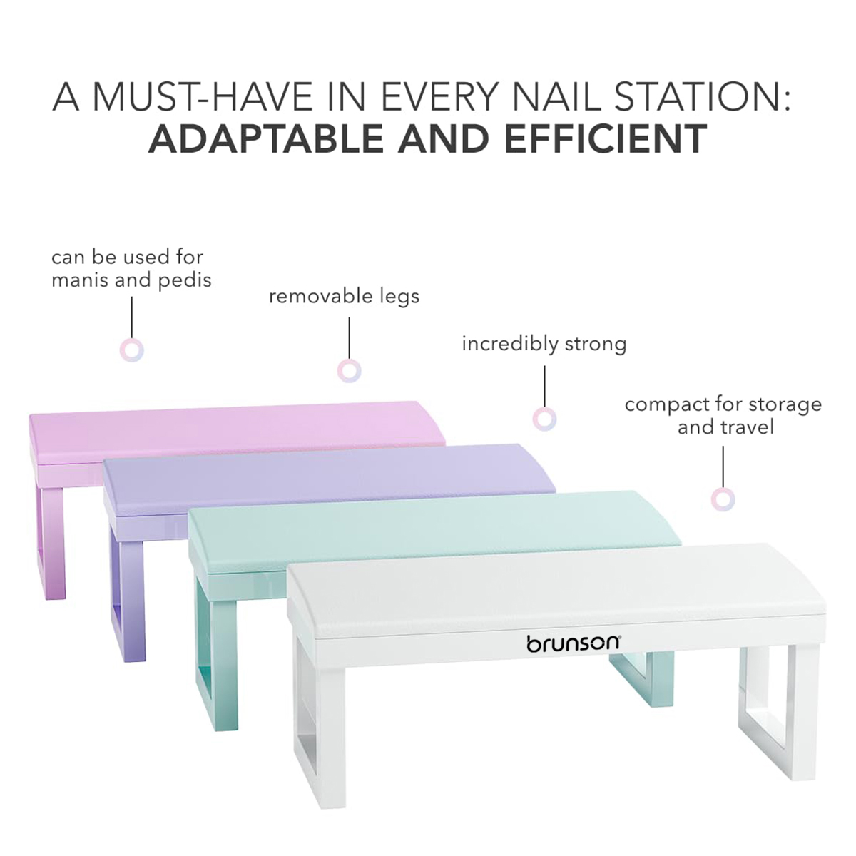 Nail Arm Rest Manicure Table