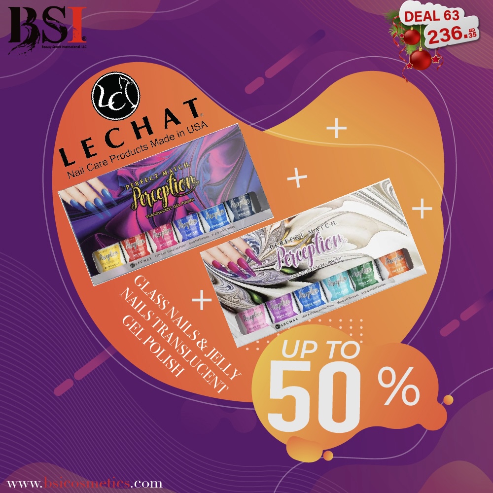 Deal 63: 50% OFF Lechat Gel Nail Polish Perception Set – Vibrant & Long-Lasting
