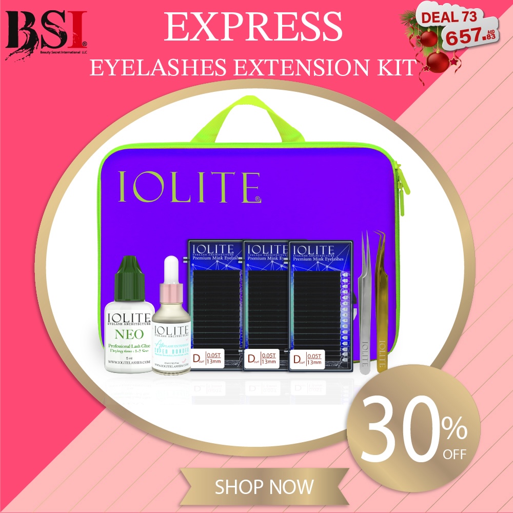 Deal 73: 30% OFF Iolite Eyelash Express Kit – Professional & Quick Application