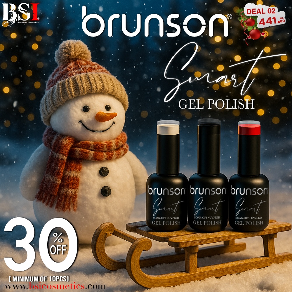 Deal 02: 30% Off Brunson Smart Gel Nail Polish – Mix & Match Your Shades