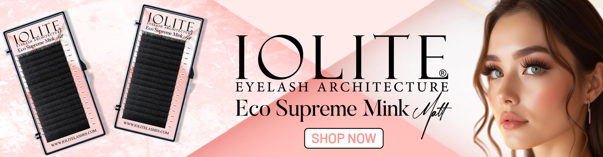 Iolite Eco Supreme Mink Matt Lash Extension Tray Dubai
