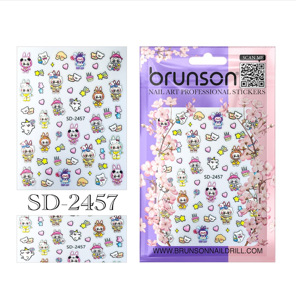 Cute nail art stickers