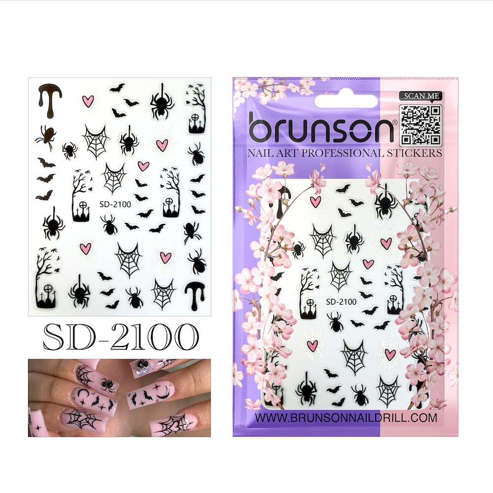 Halloween Spooky Nail Stickers