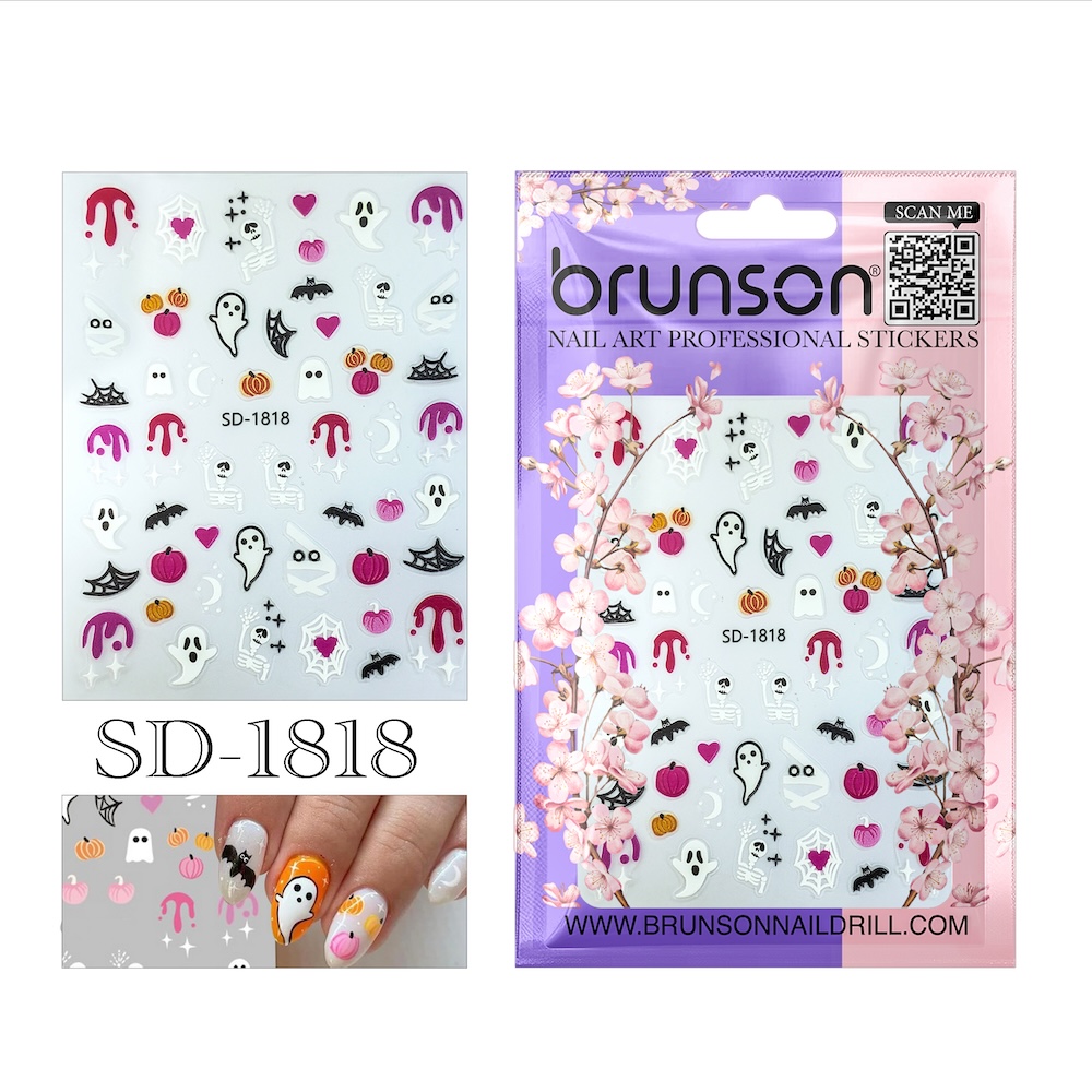 Spooky Halloween nail designs