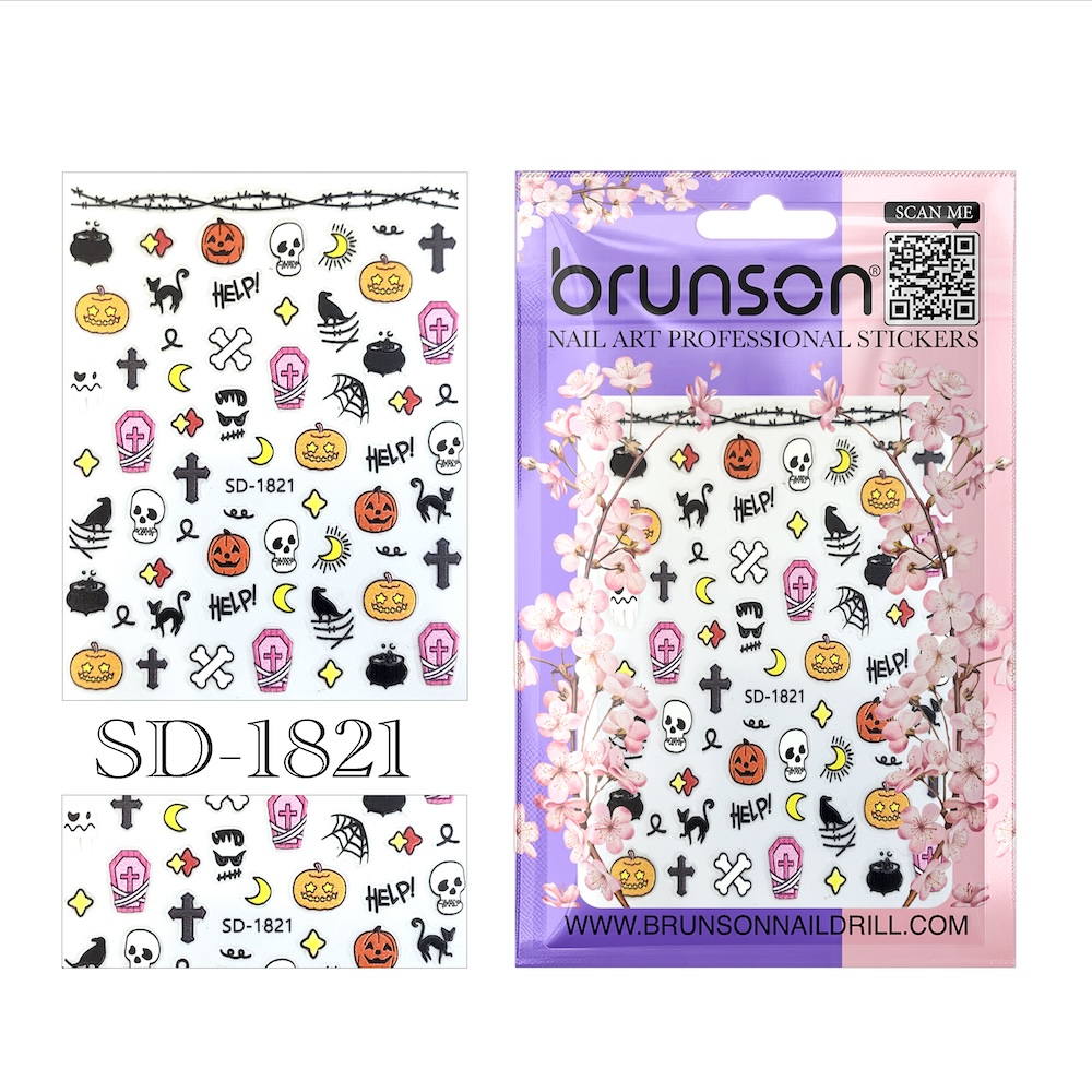 Halloween nail stickers Dubai