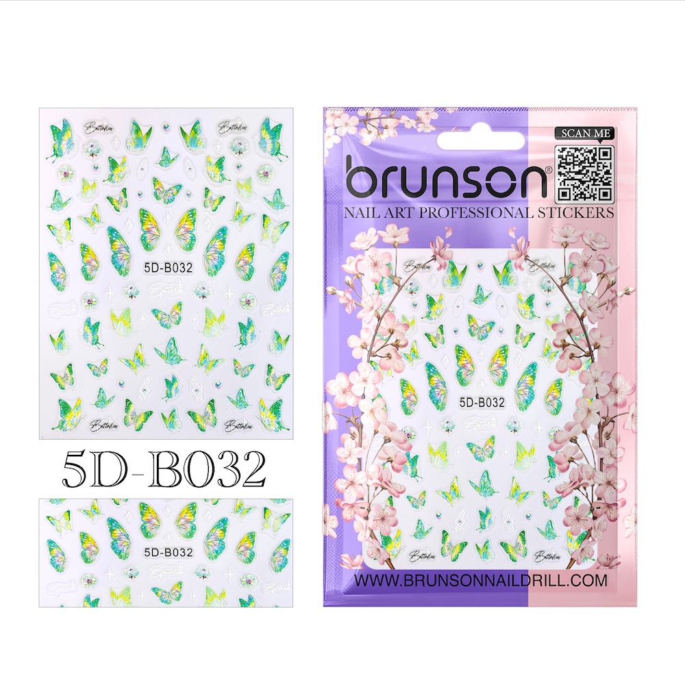 Butterfly Nail Art Stickers