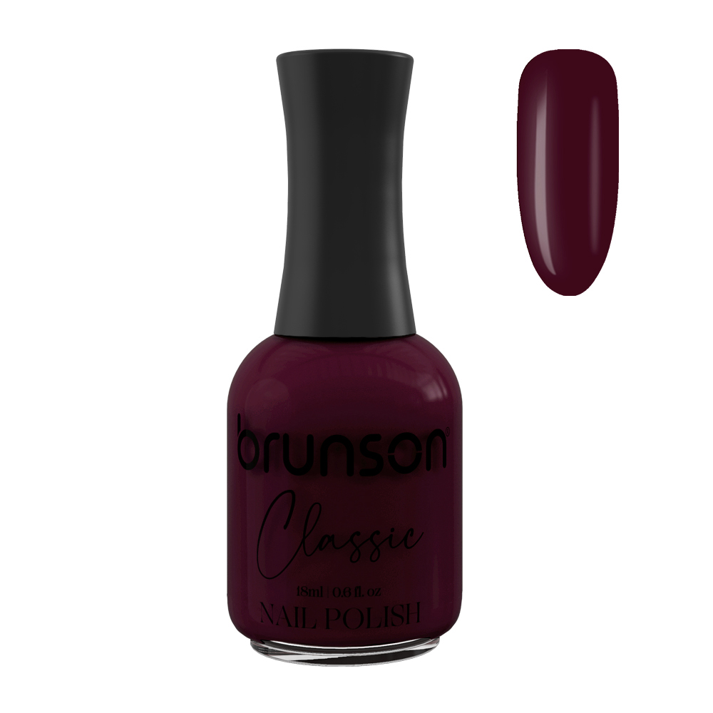 Classic Nail Polish red wine