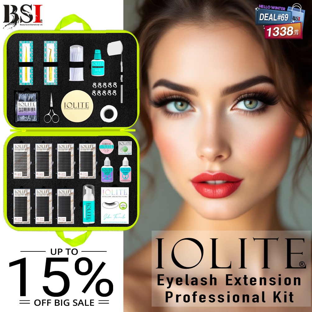 Deal 68: 15% OFF Iolite Eco Eyelash Extension Professional Kit – Natural & Long-Lasting