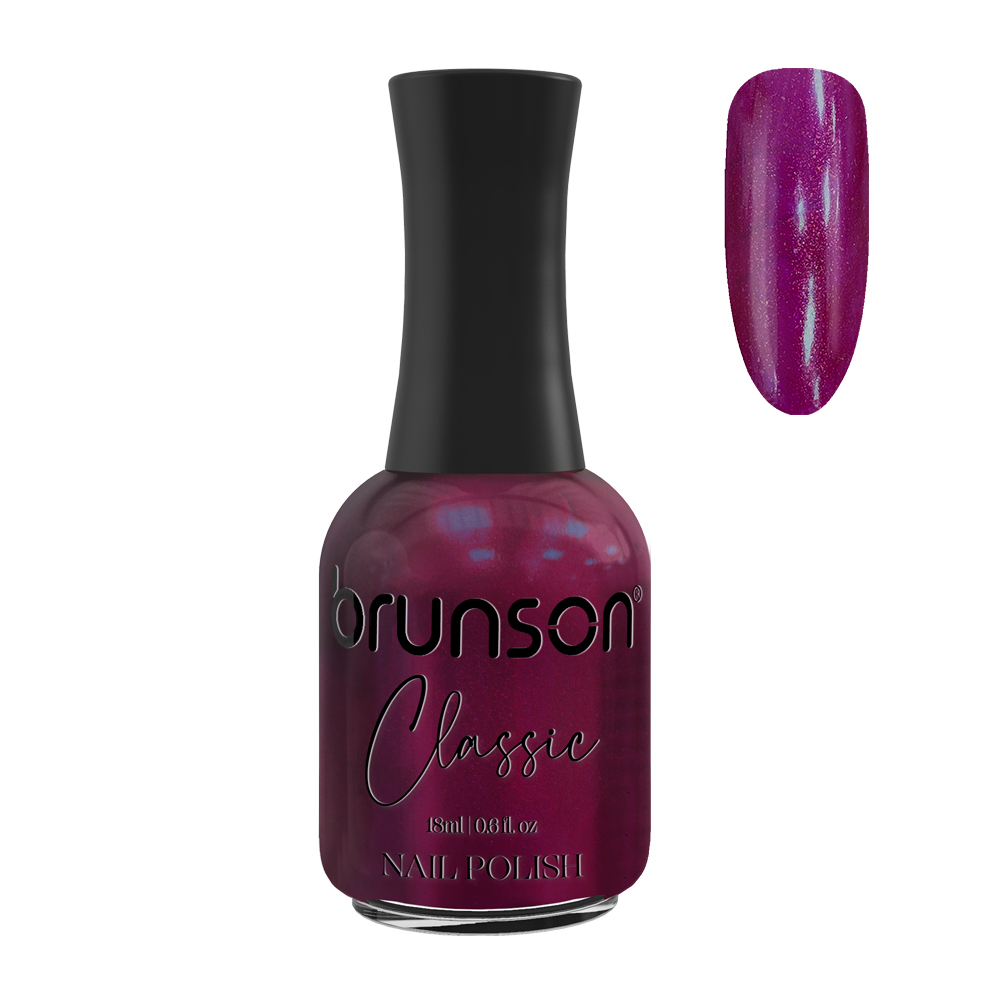 Smooth nail polish finish