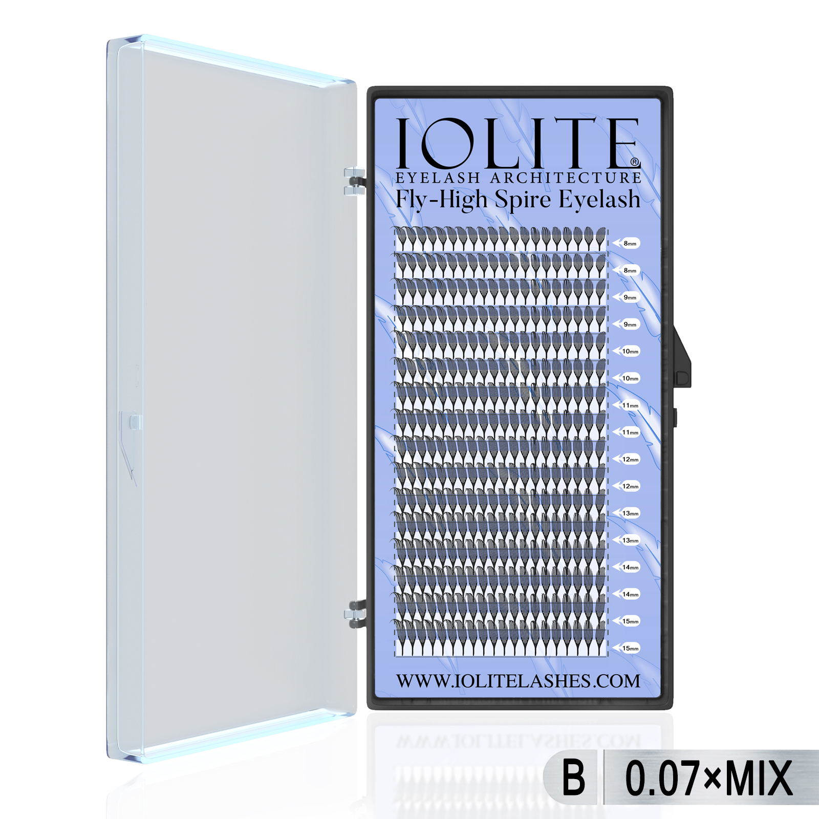 Iolite Pre Made Fly High Spire Eyelashes