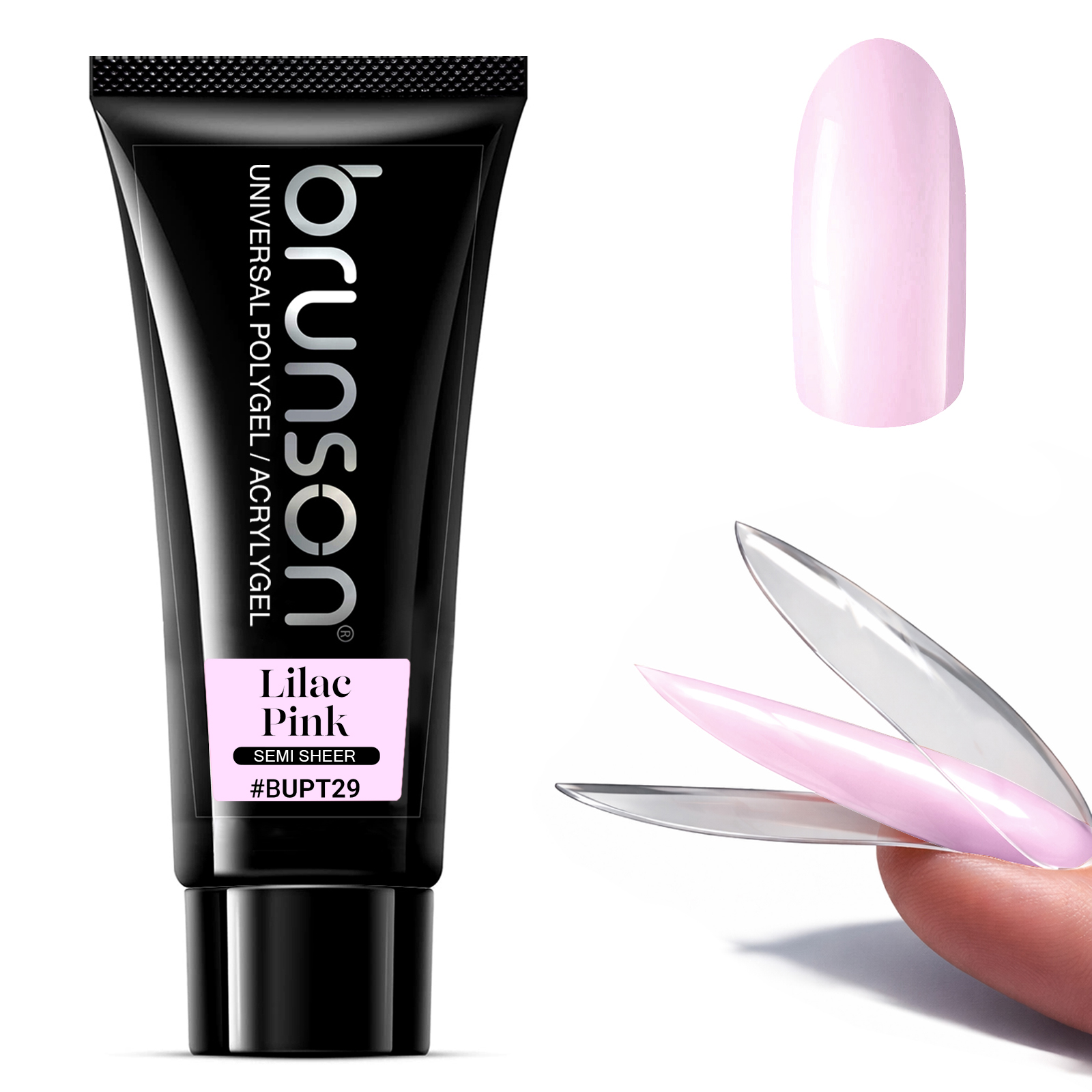 Professional nail extension polygel