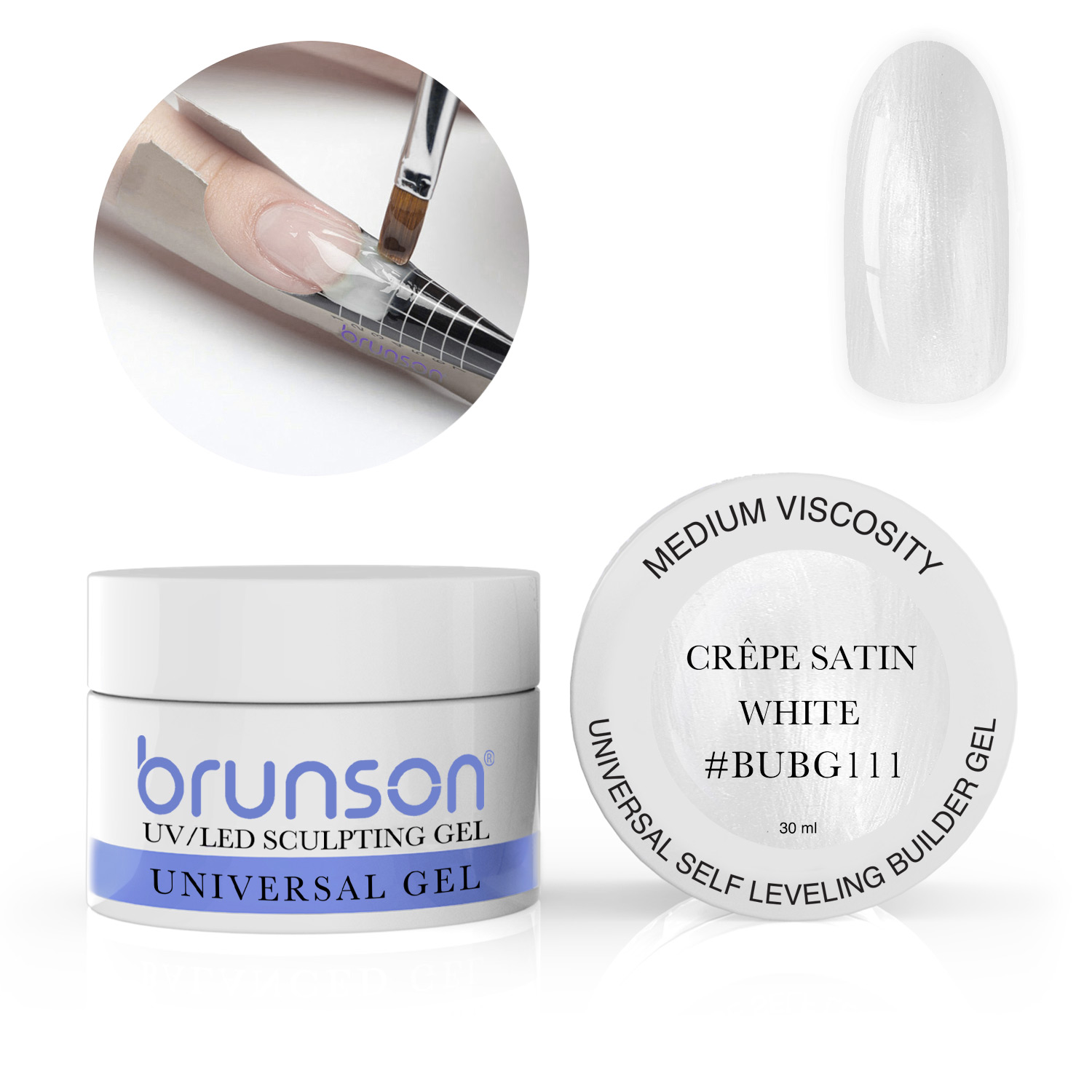 Buy Brunson builder gel for nail extension