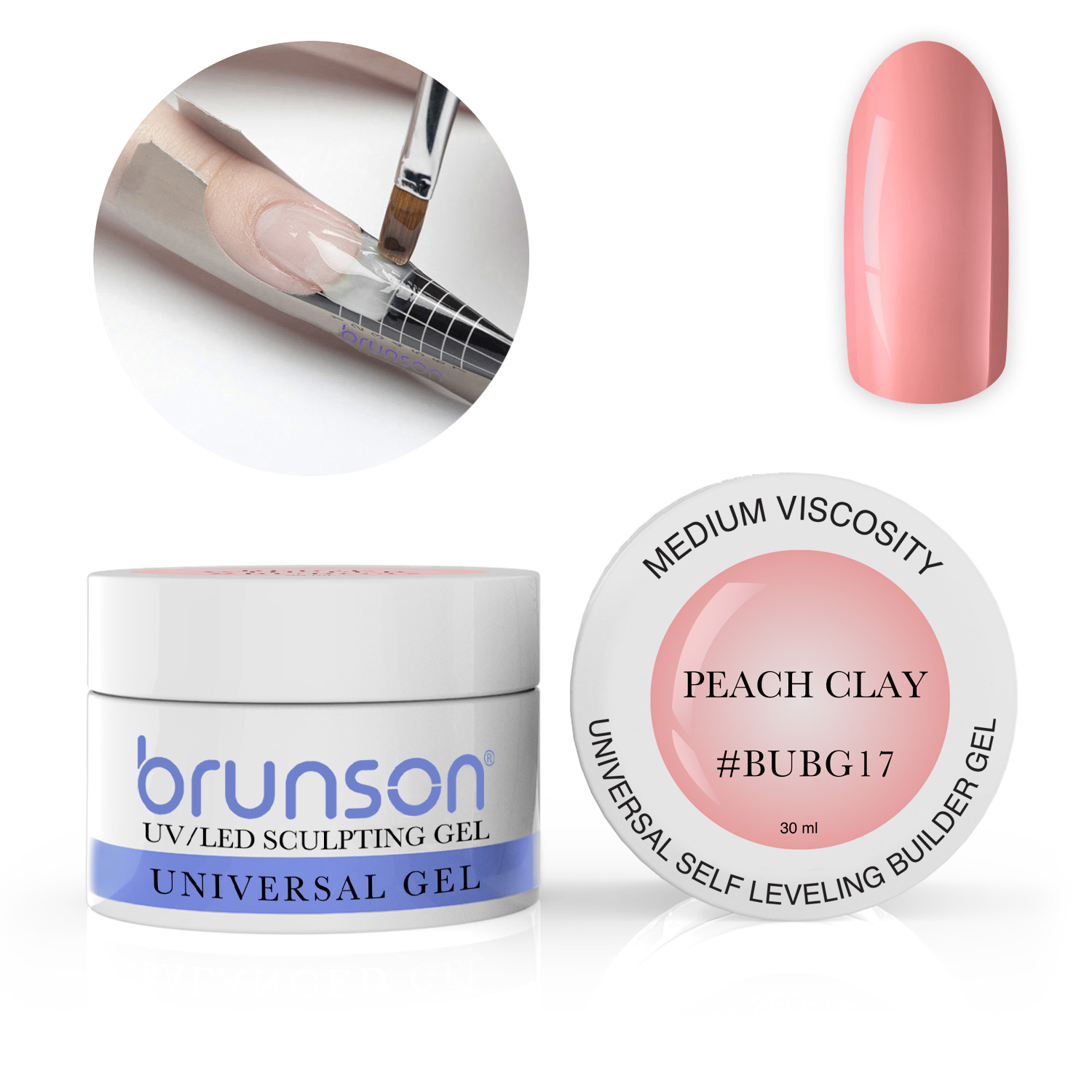 Professional nail sculpting gel