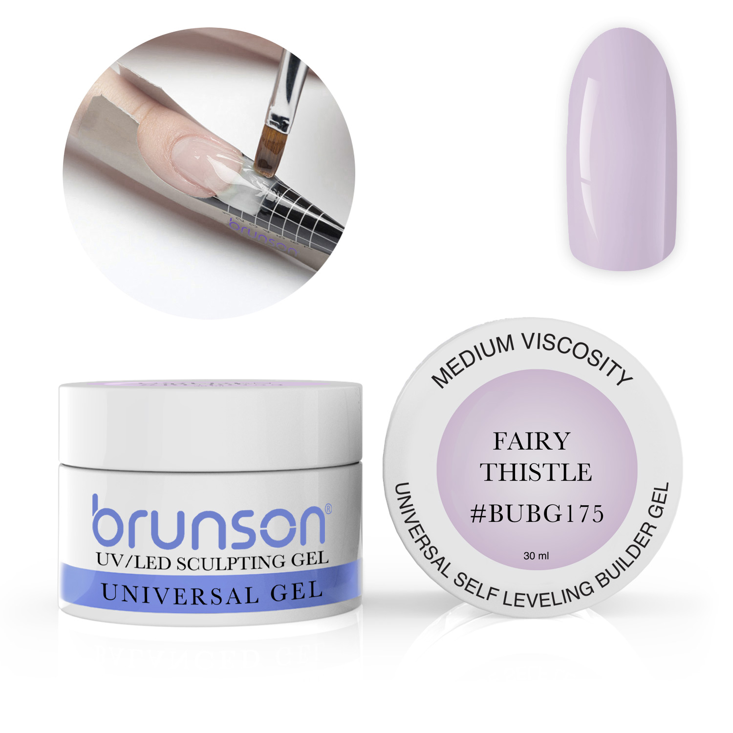 Brunson sculpting gel extensions