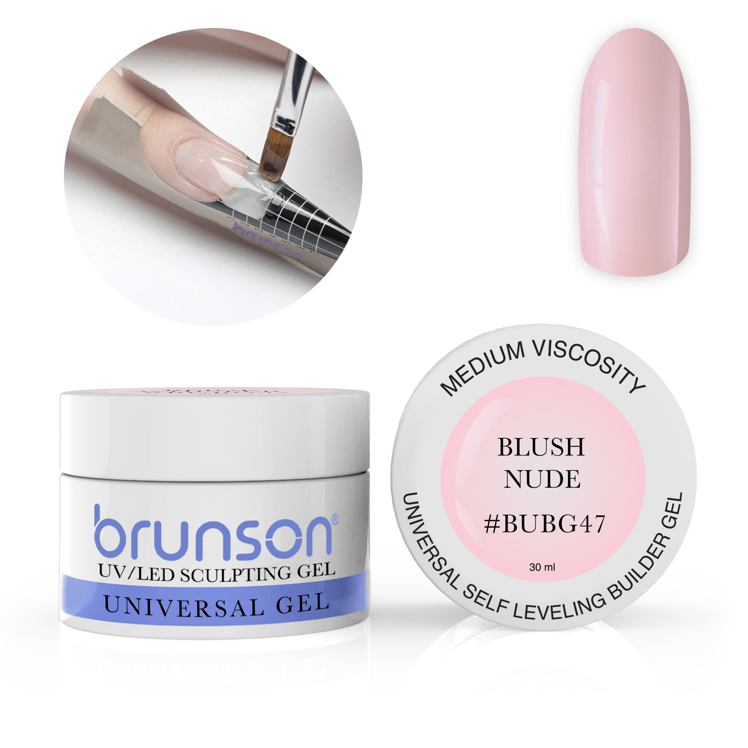 Sculpting gel for nail overlays