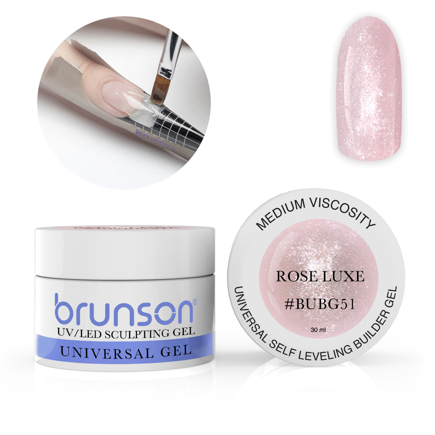 Builder gel for nails extension