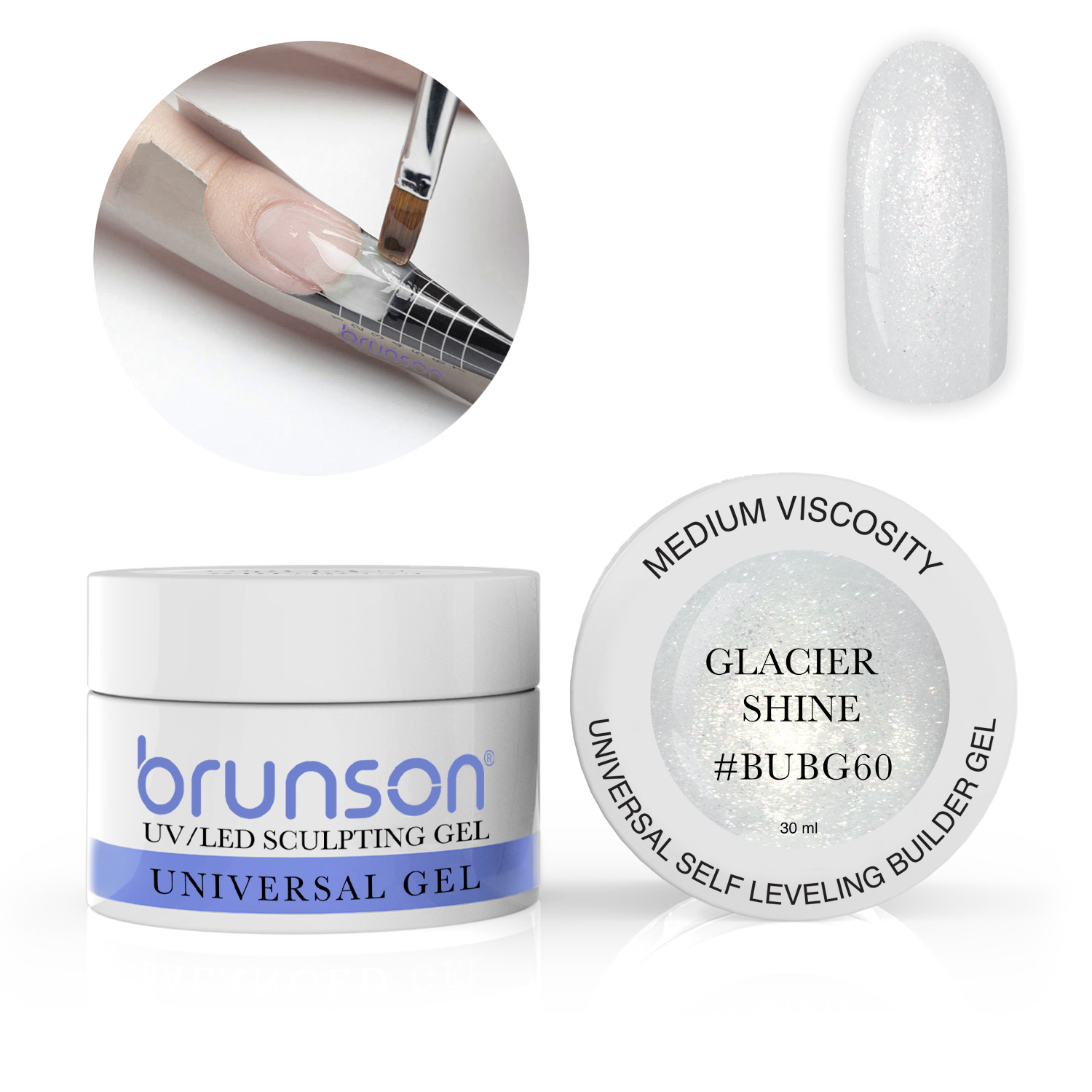 UV LED builder gel for nail extension