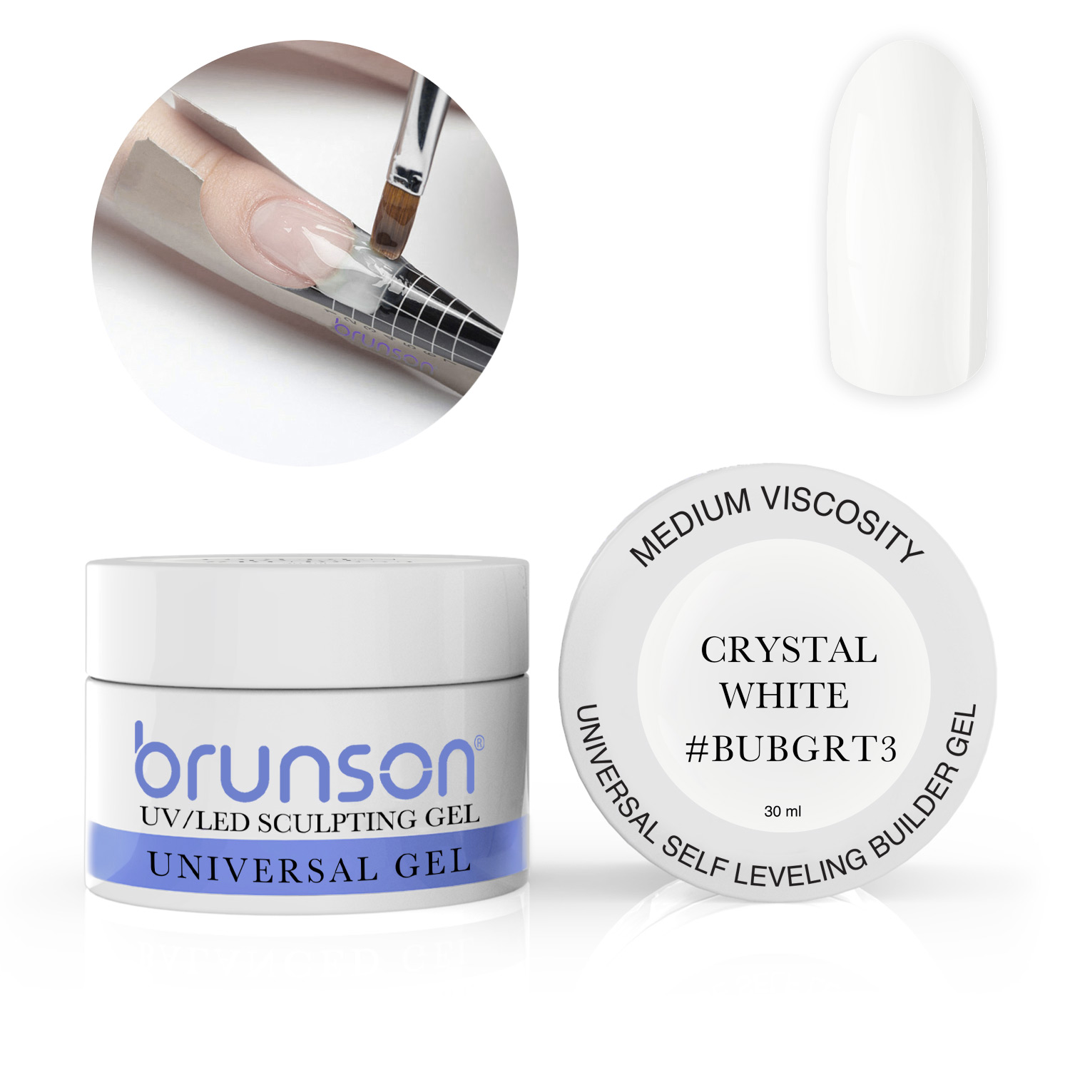 Sculpting gel for strong nails