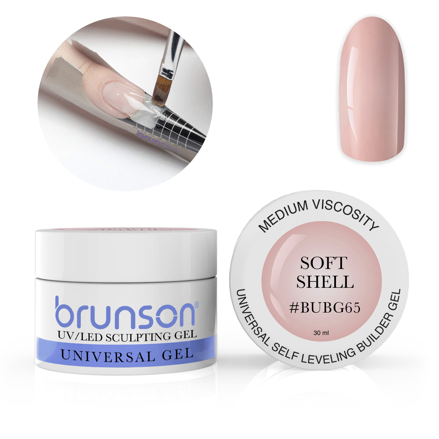 Builder gel for nail overlays
