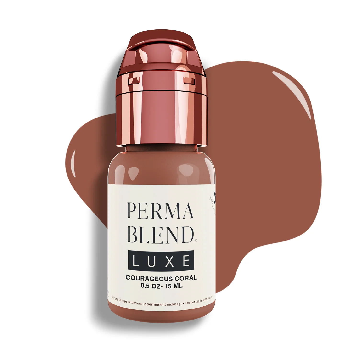Areola Pigment – Perma Blend LUXE Courageous Coral 15ml | Medical Tattoo Pigment for 3D Areola Tattooing, Nipple Reconstruction & Scar Camouflage